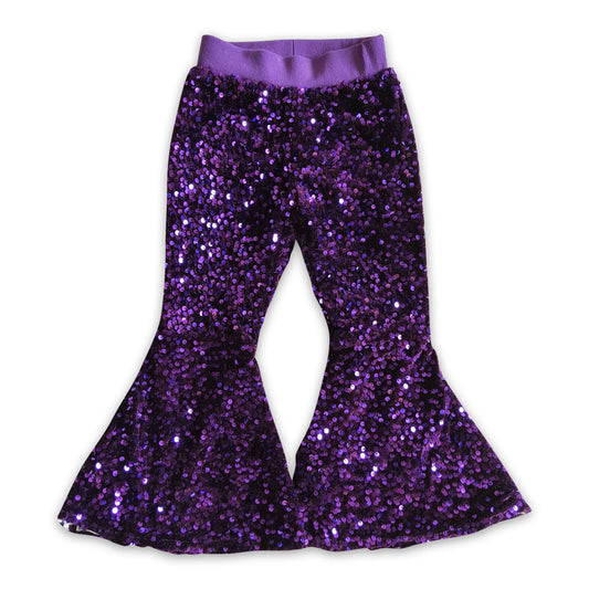 Pre-Order Purple Sequin Bells