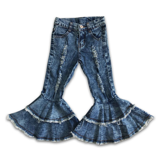 Pre-Order Acid Wash Denim Bells