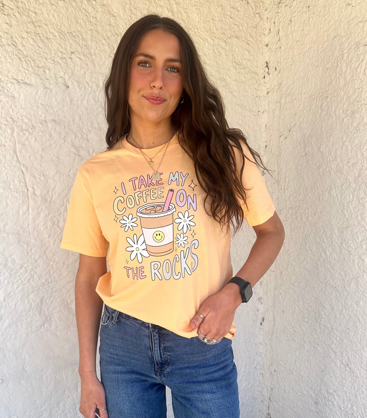 Coffee on Rocks Tee