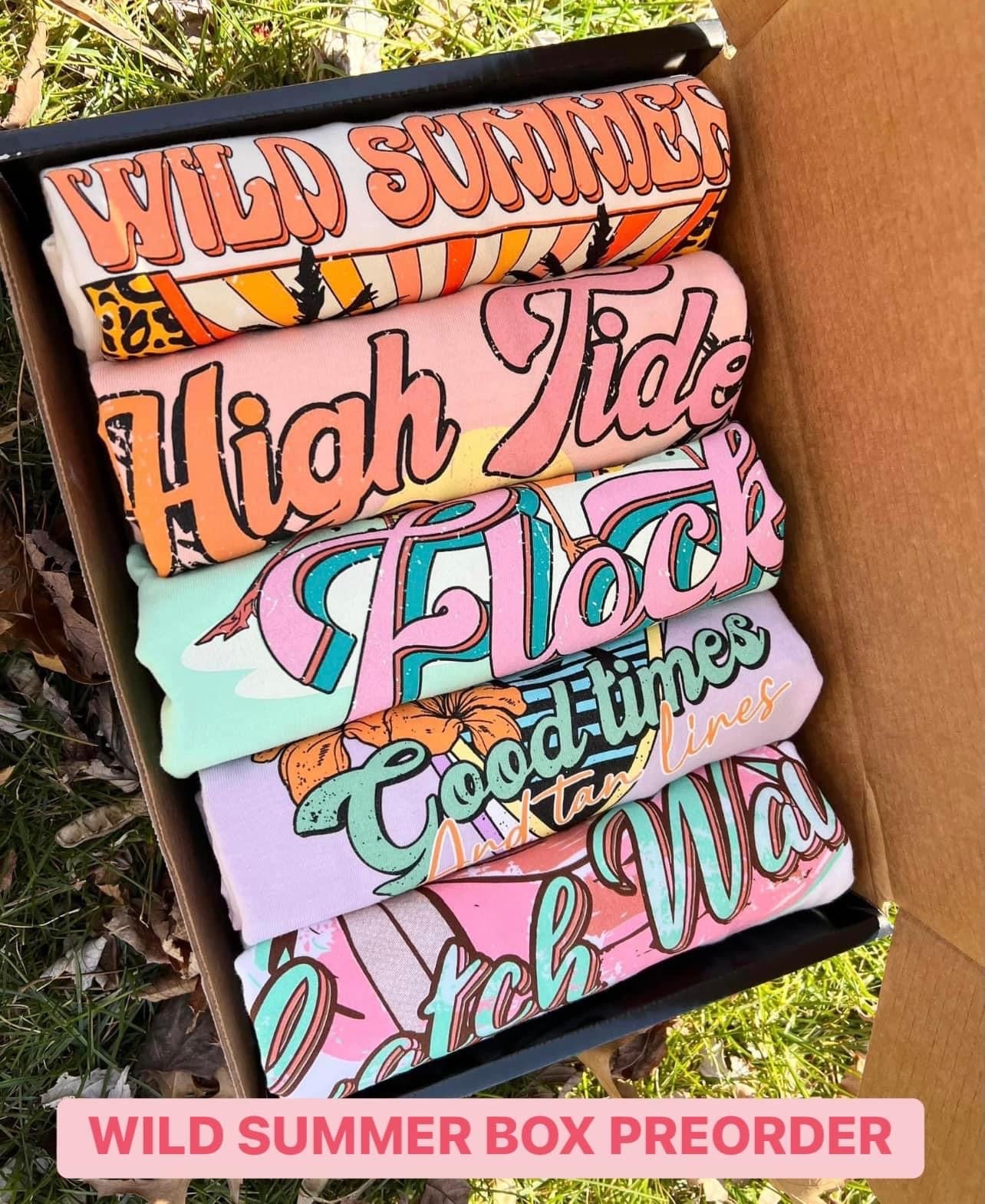 WILD SUMMER BOX FOR CUSTOMER - INCLUDES BOX