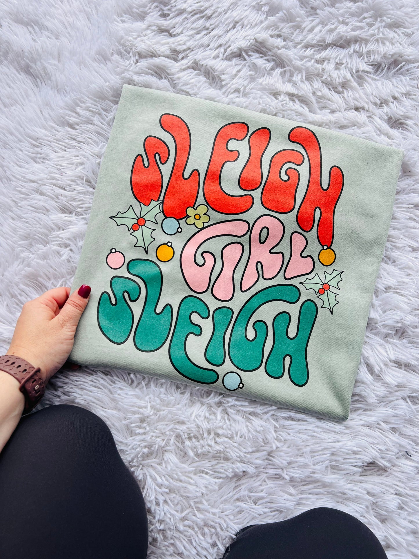 Sleigh Girl Sleigh -(S,XL)