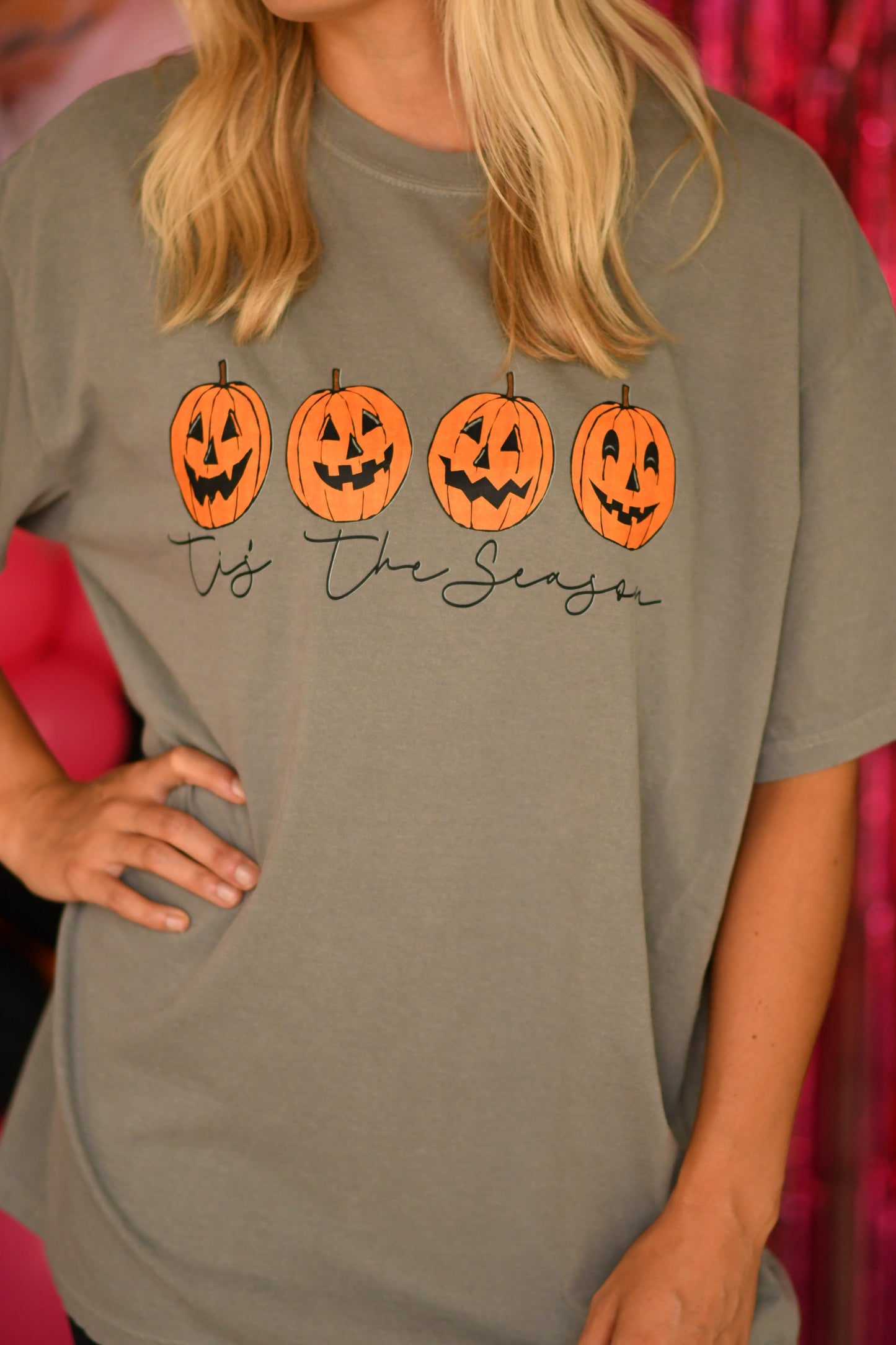 Tis The Season Jack O Lantern Tee