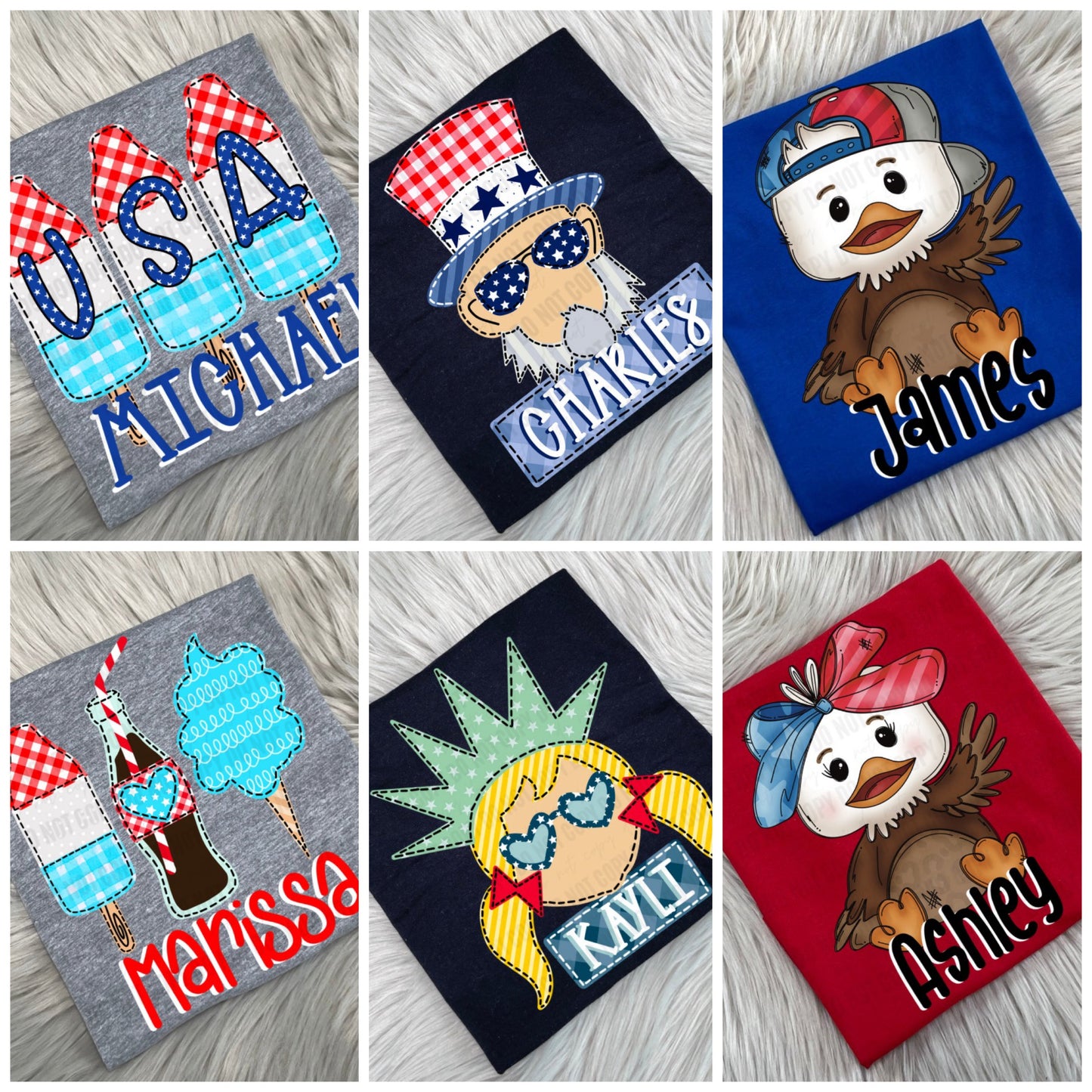 PATRIOTIC TEES - Toddler/Youth Tee-WS