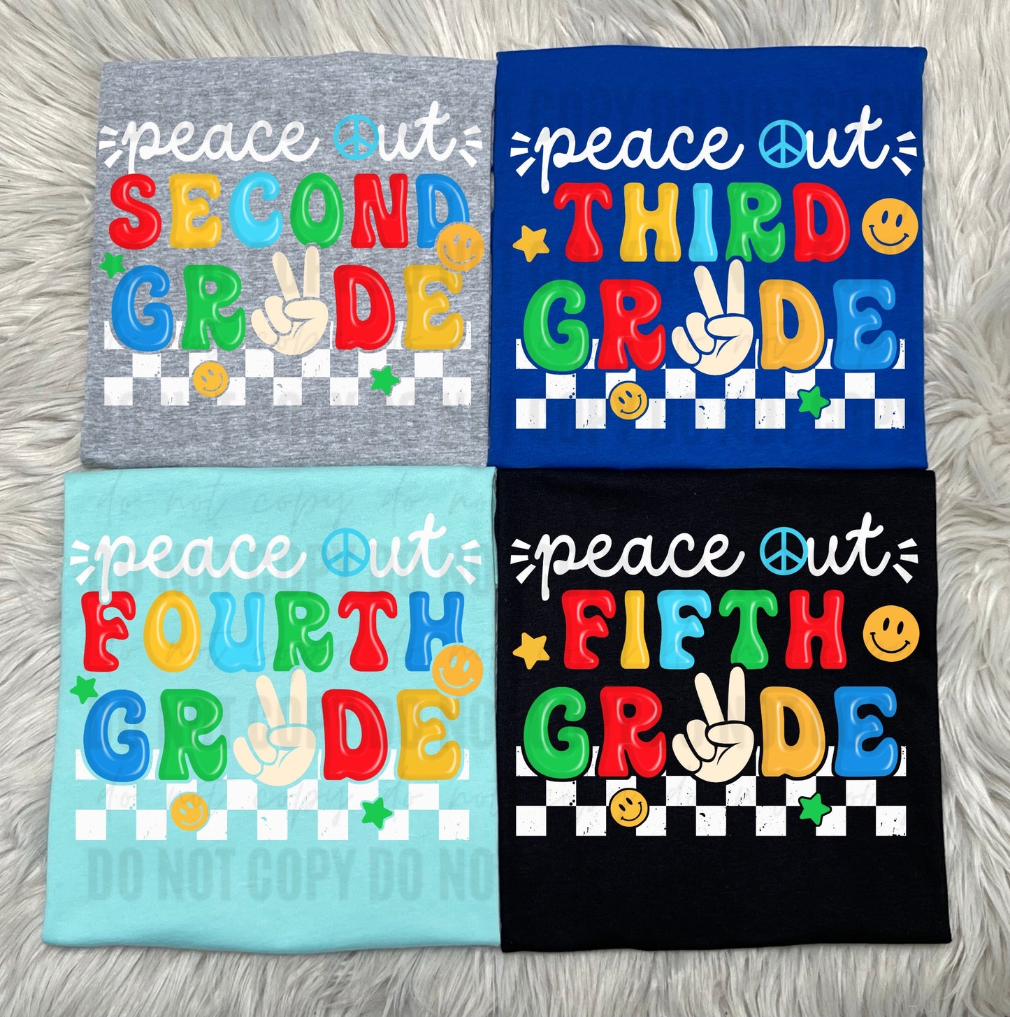 Peace Out (peace sign) -Toddler/Youth WS