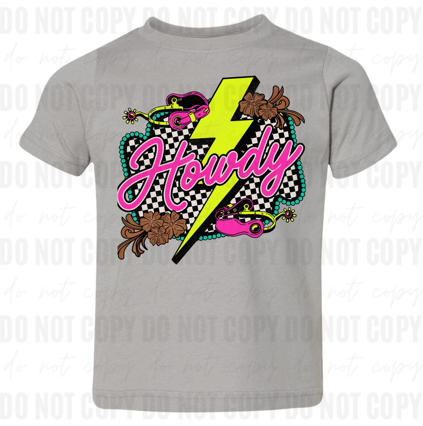 Howdy Neon Bolt -Toddler/Youth WS