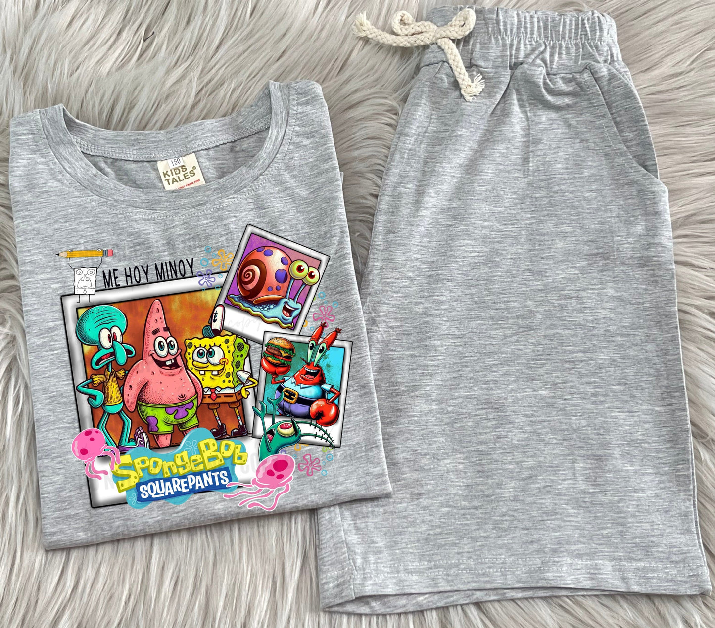 Sponge B -SHORT SET Infant/Youth - WS