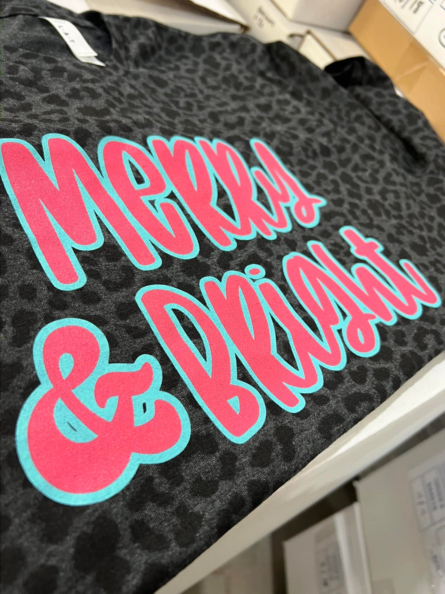 MISPRINT Pink Merry & Bright - (S, L)
