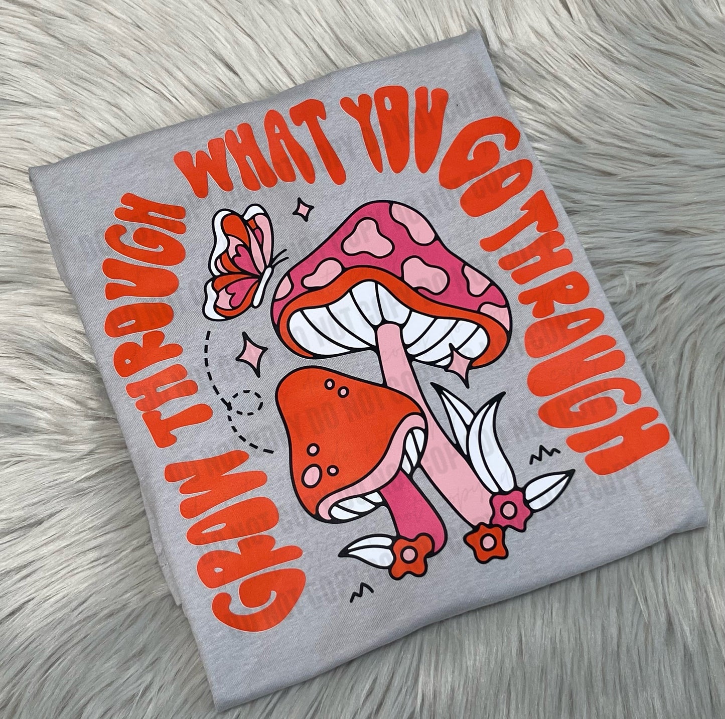 Grow through what you go through -Youth tee-WS