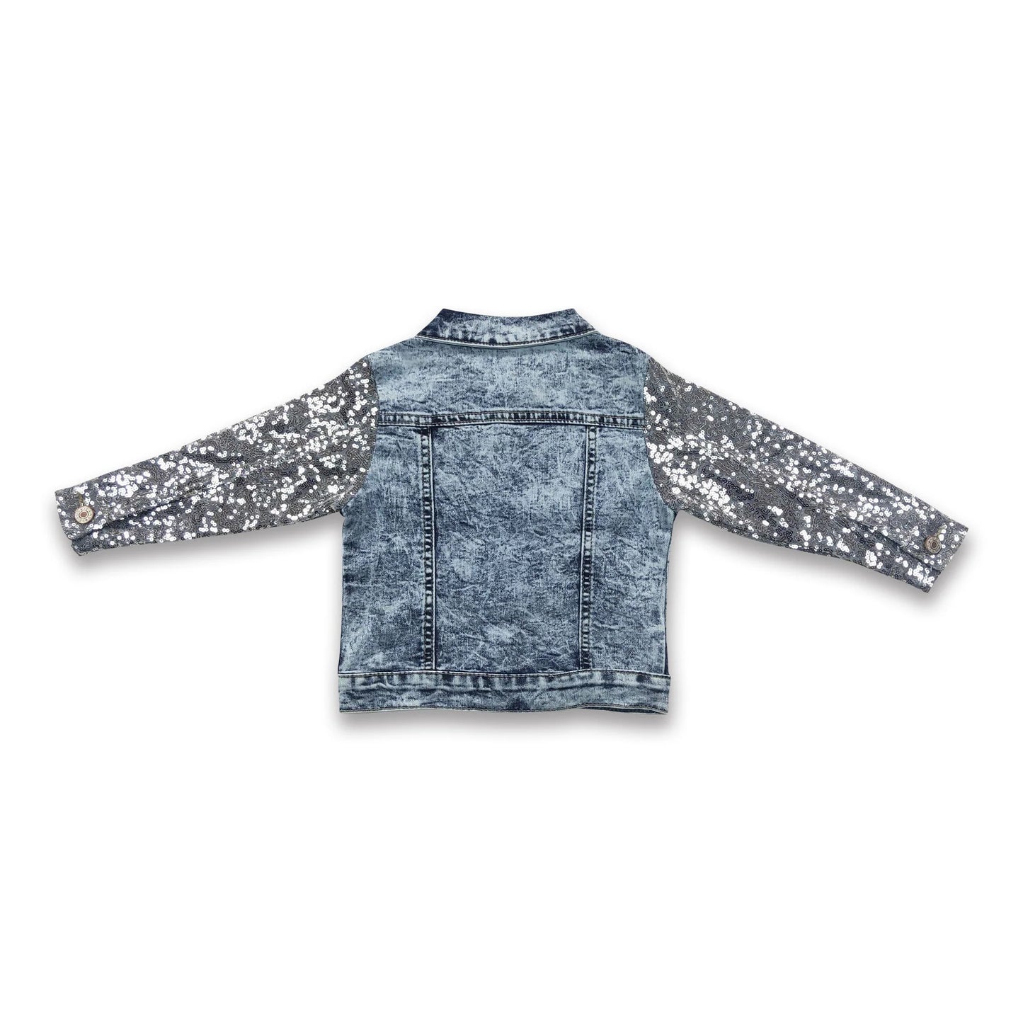 Pre-order Sequin Denim Jacket