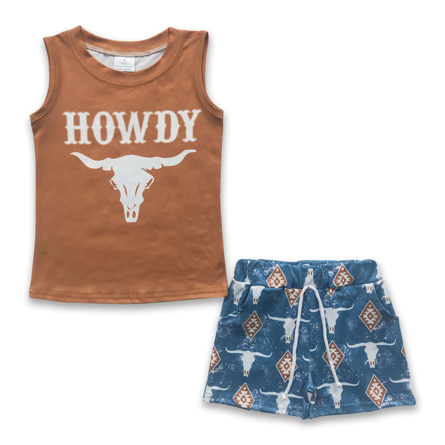 Pre-order Howdy Sleeveless Set
