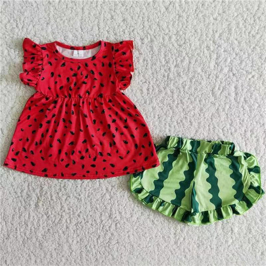 Pre-order: Watermelon Short Set