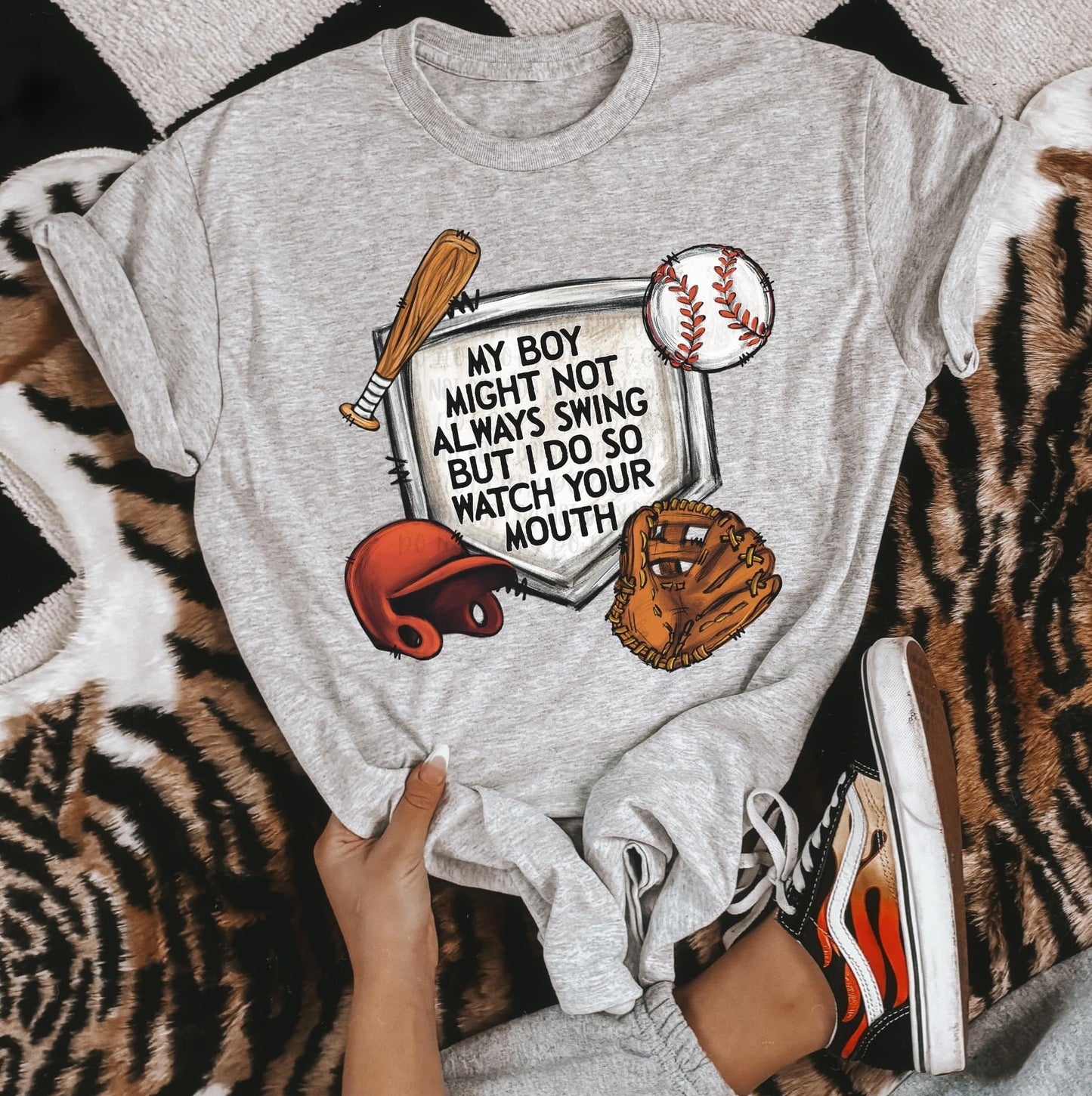 My Boy Might Not Always Swing But I Do So Watch Your Mouth With Number
