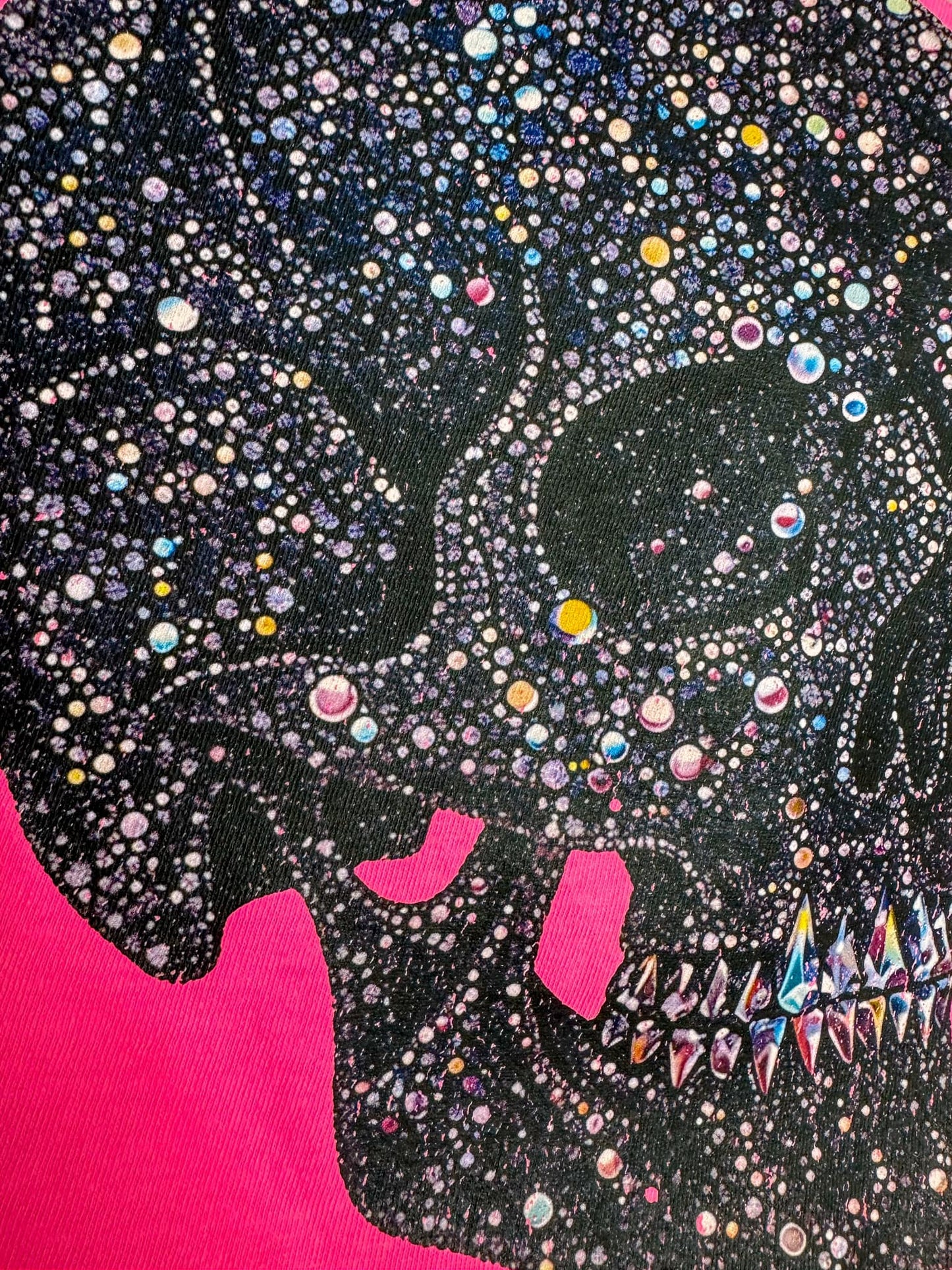 Damn Good Mother FAUX Rhinestone Skull