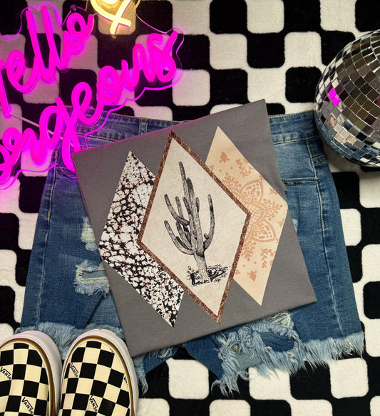 Western Diamond Tee