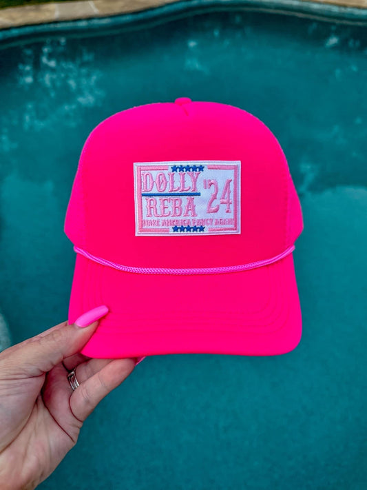 Dolly Reba Patch Hats - Multiple Colors