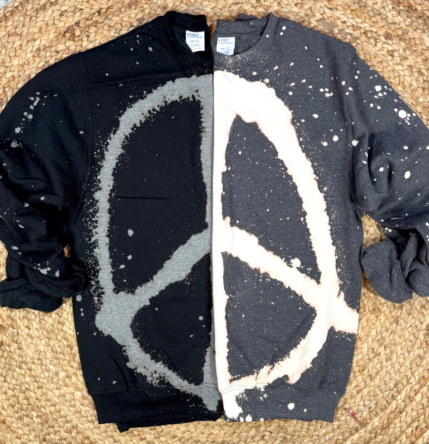 Grafitti Peace Sweatshirts- CUT VERSION