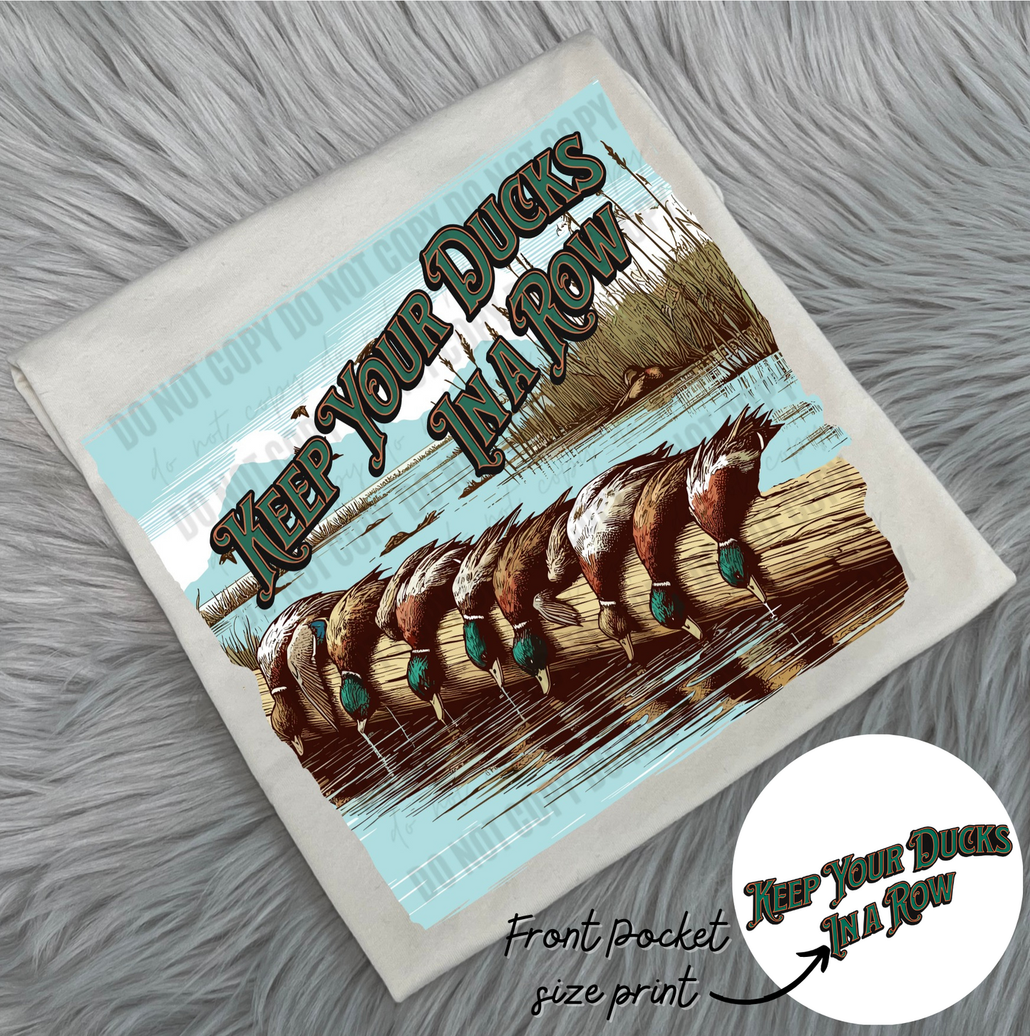 Keep Your Ducks in a Row -Toddler/Youth WS