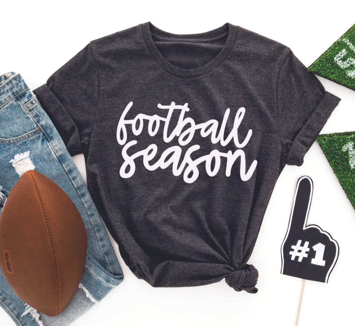 Football Season Pick Your Color Tee *WEEKEND SALE*