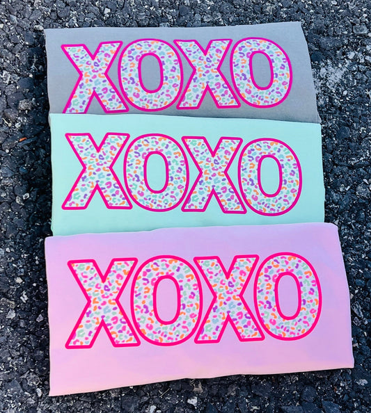 XOXO Multi Color Leopard - RTS Small 2XLarge 3XLarge 4XLarge
