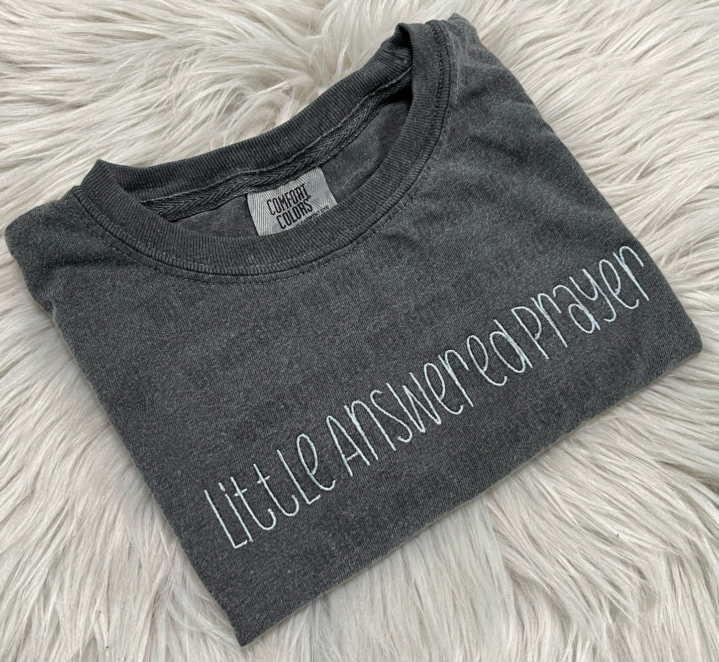 Little Answered Prayer (Embroidered) -Youth WS