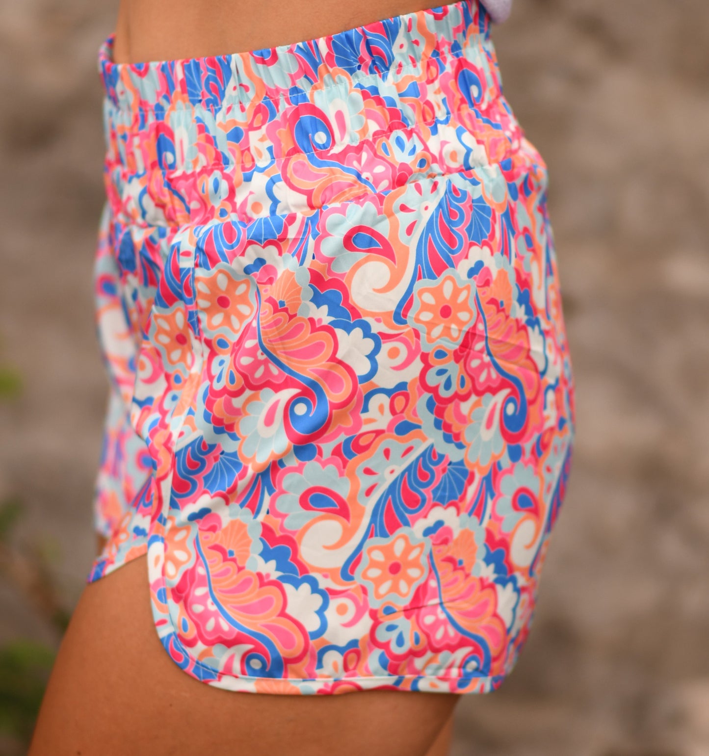 Seeley Paisley Shorts