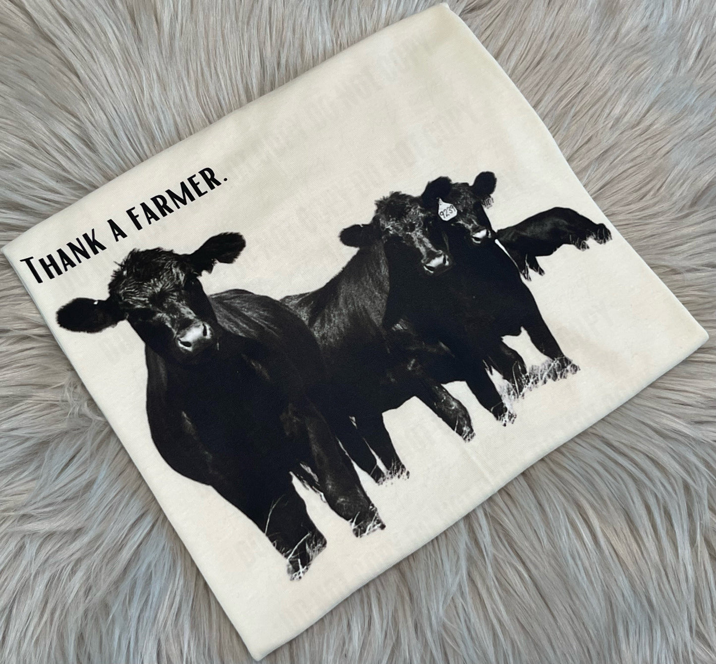 Thank a Farmer Cows -Toddler/Youth WS