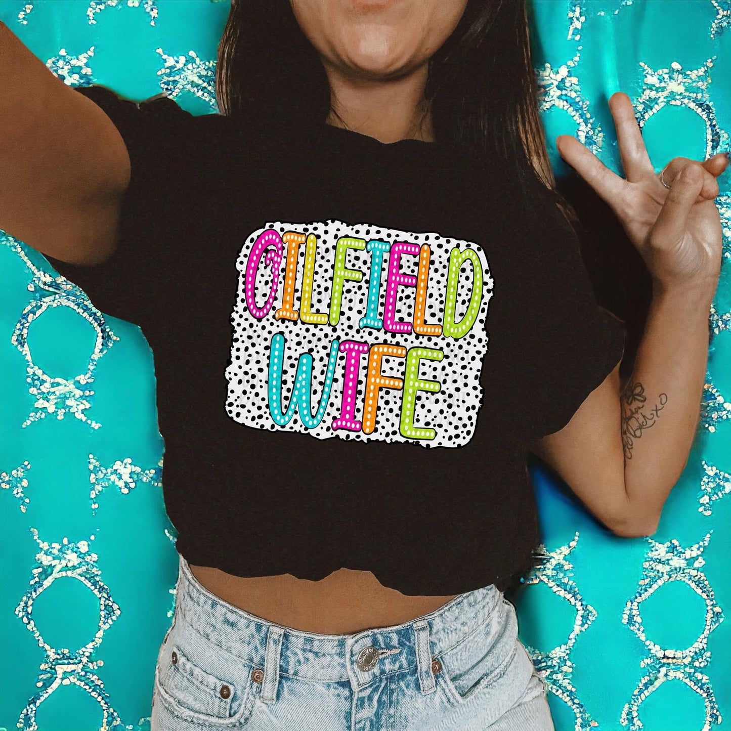 Custom Dotted Tee or Tank