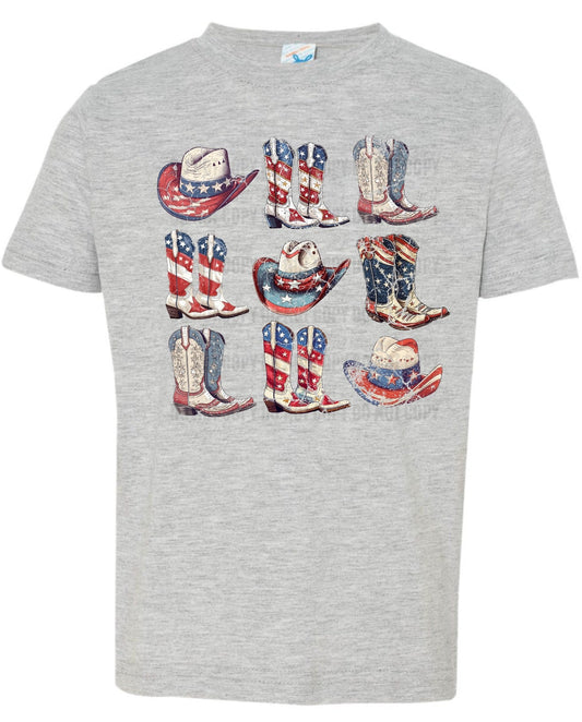 Patriotic Boots -Toddler/Youth WS