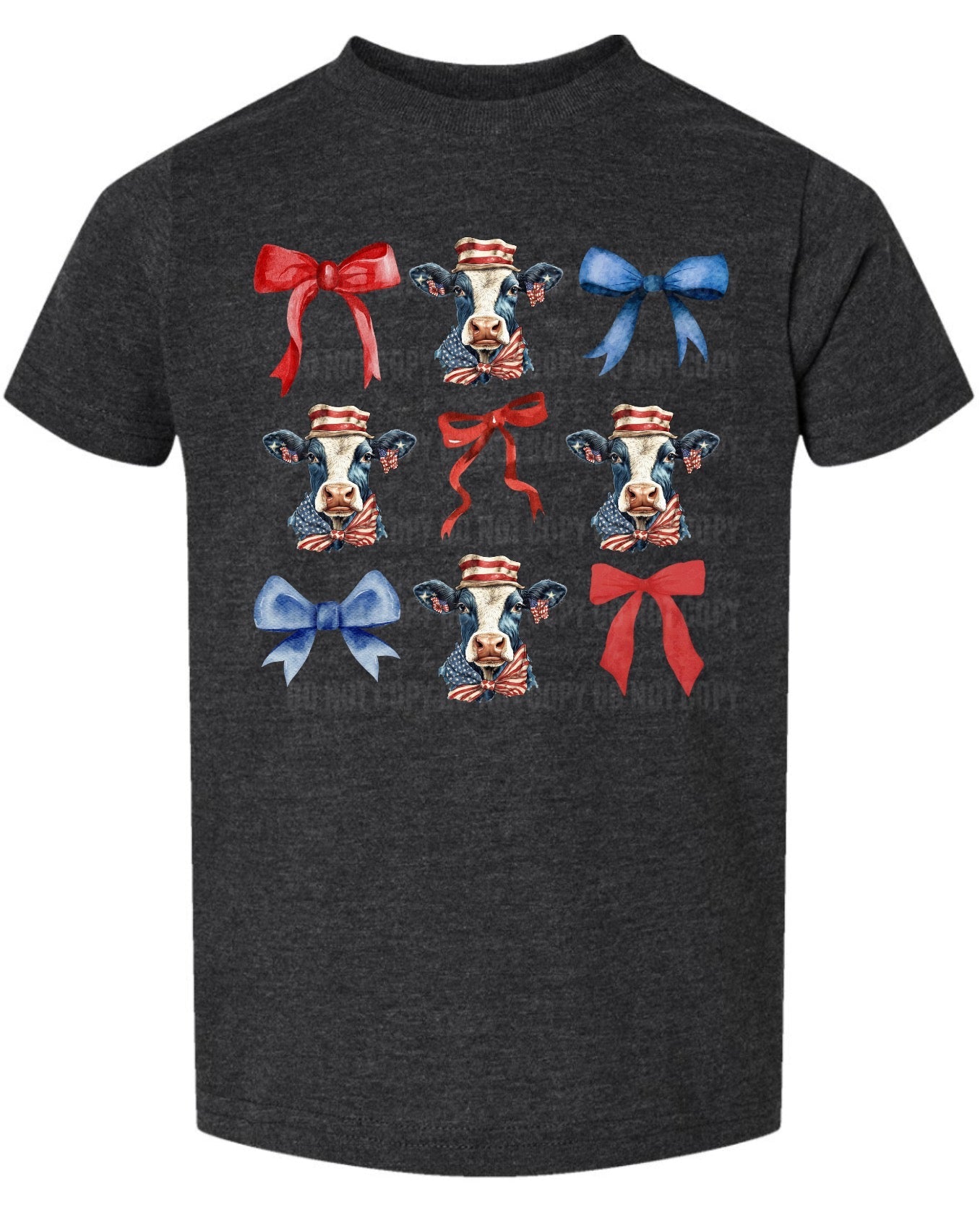 Patriotic Cows -Toddler/Youth WS