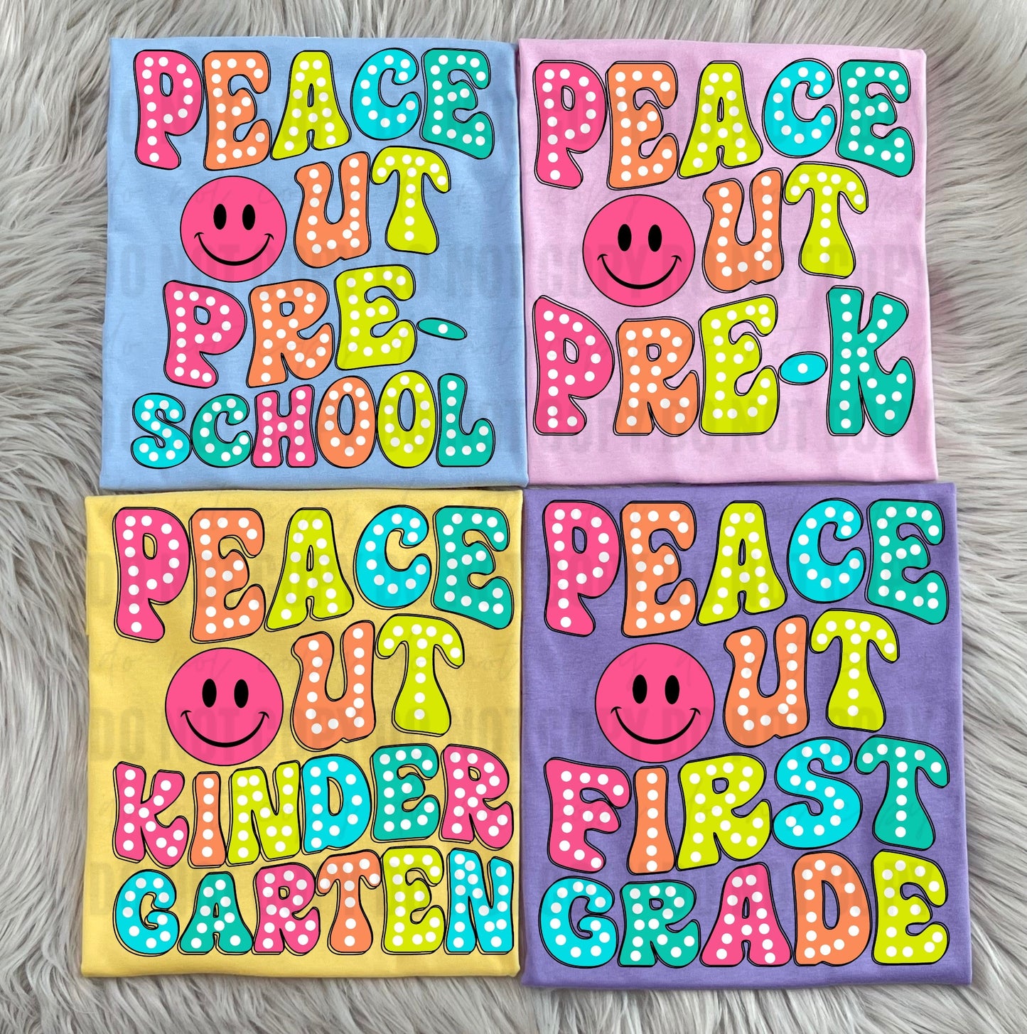 Peace Out (Happy Face) -Toddler/Youth WS
