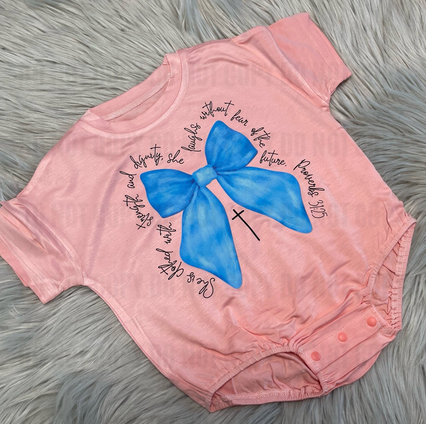 She is Clothed with Strength - Toddler/Youth WS