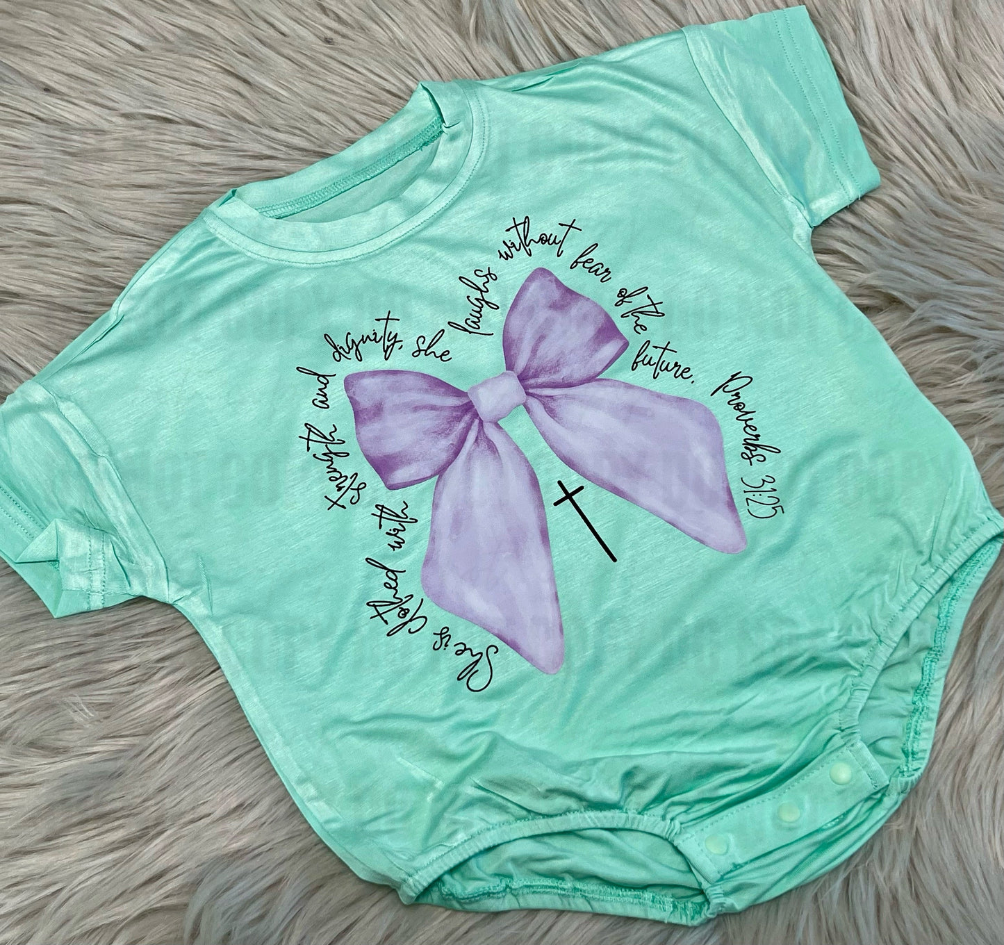 She is Clothed with Strength - Toddler/Youth WS