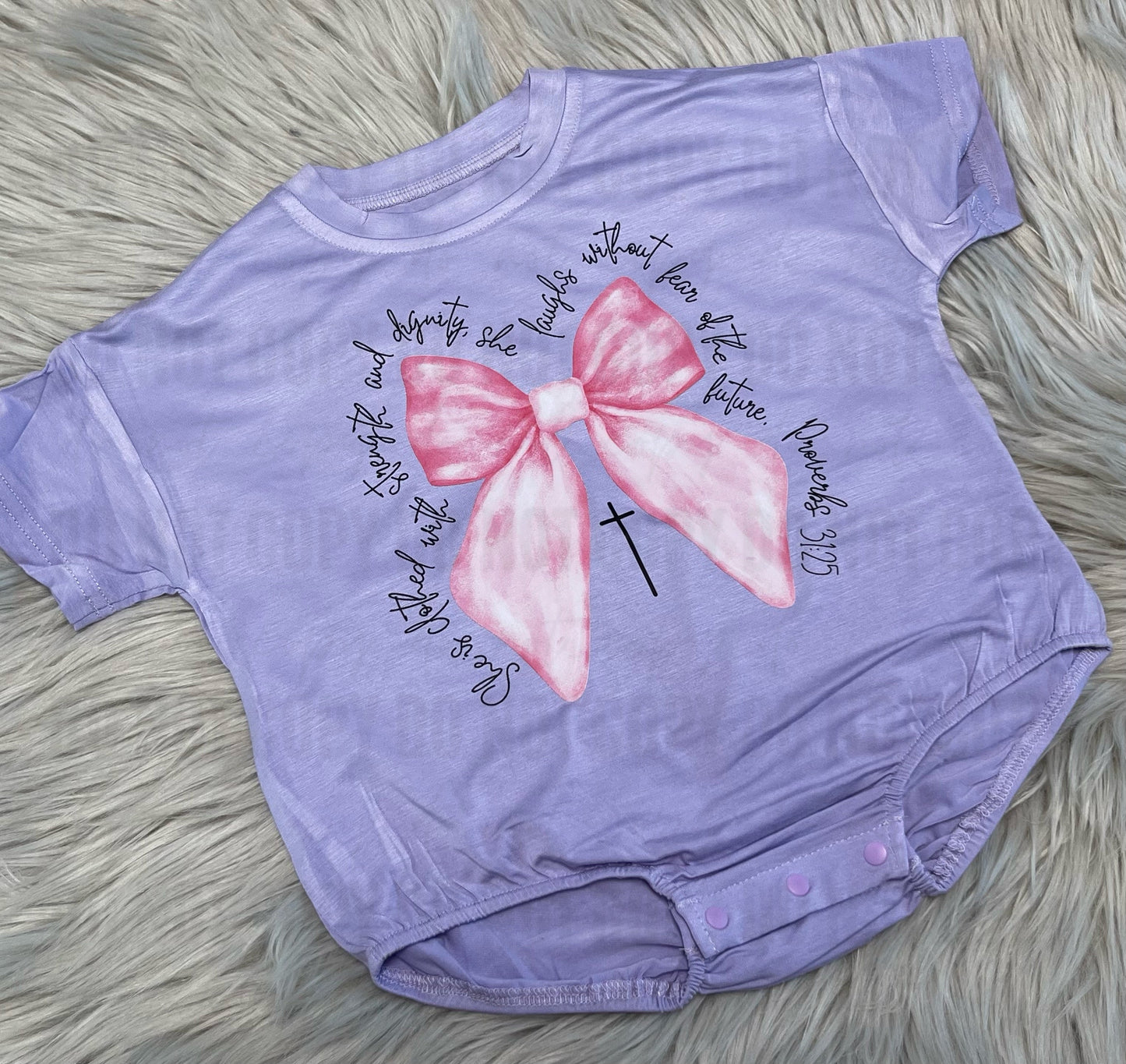 She is Clothed with Strength - Toddler/Youth WS