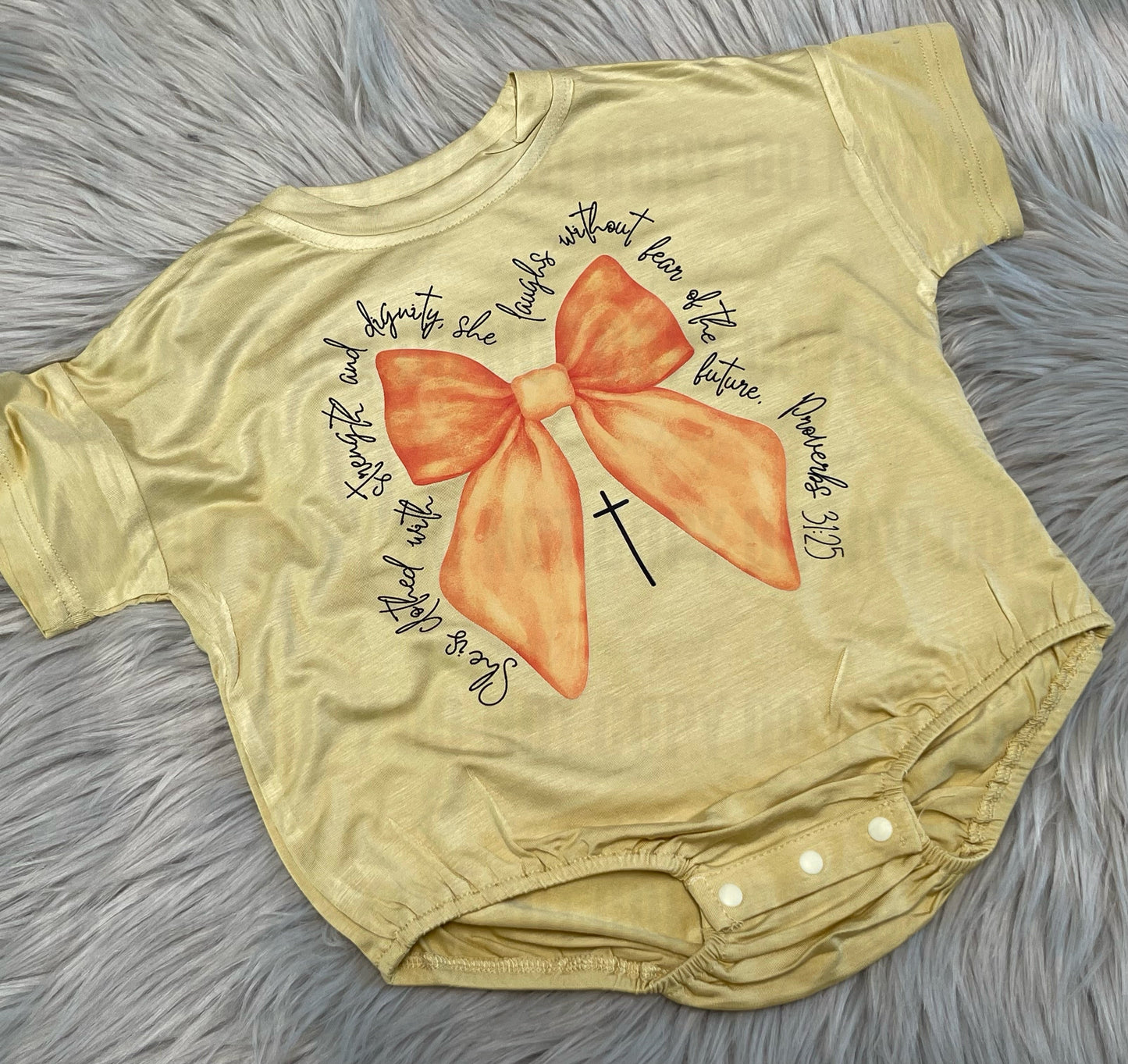She is Clothed with Strength - Toddler/Youth WS