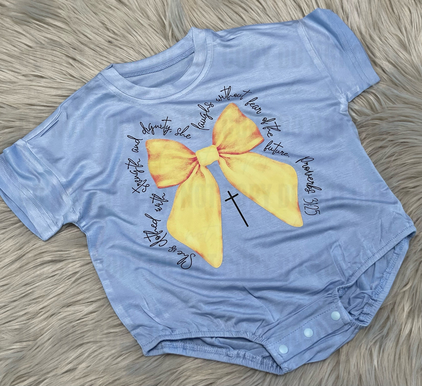 She is Clothed with Strength - Toddler/Youth WS