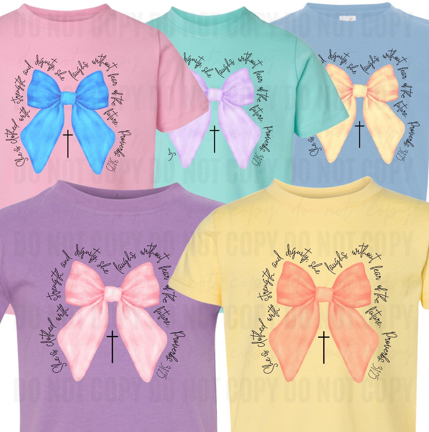 She is Clothed with Strength - Toddler/Youth WS