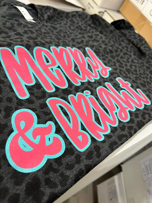 MISPRINT Pink Merry & Bright - (S, L)
