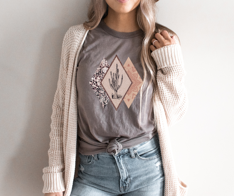 Western Diamond Tee