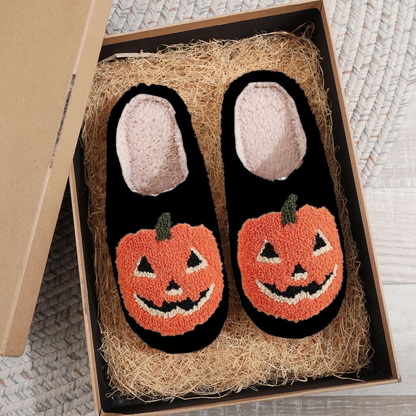 Halloween Slippers - PLEASE READ DESCRIPTION BEFORE ORDERING