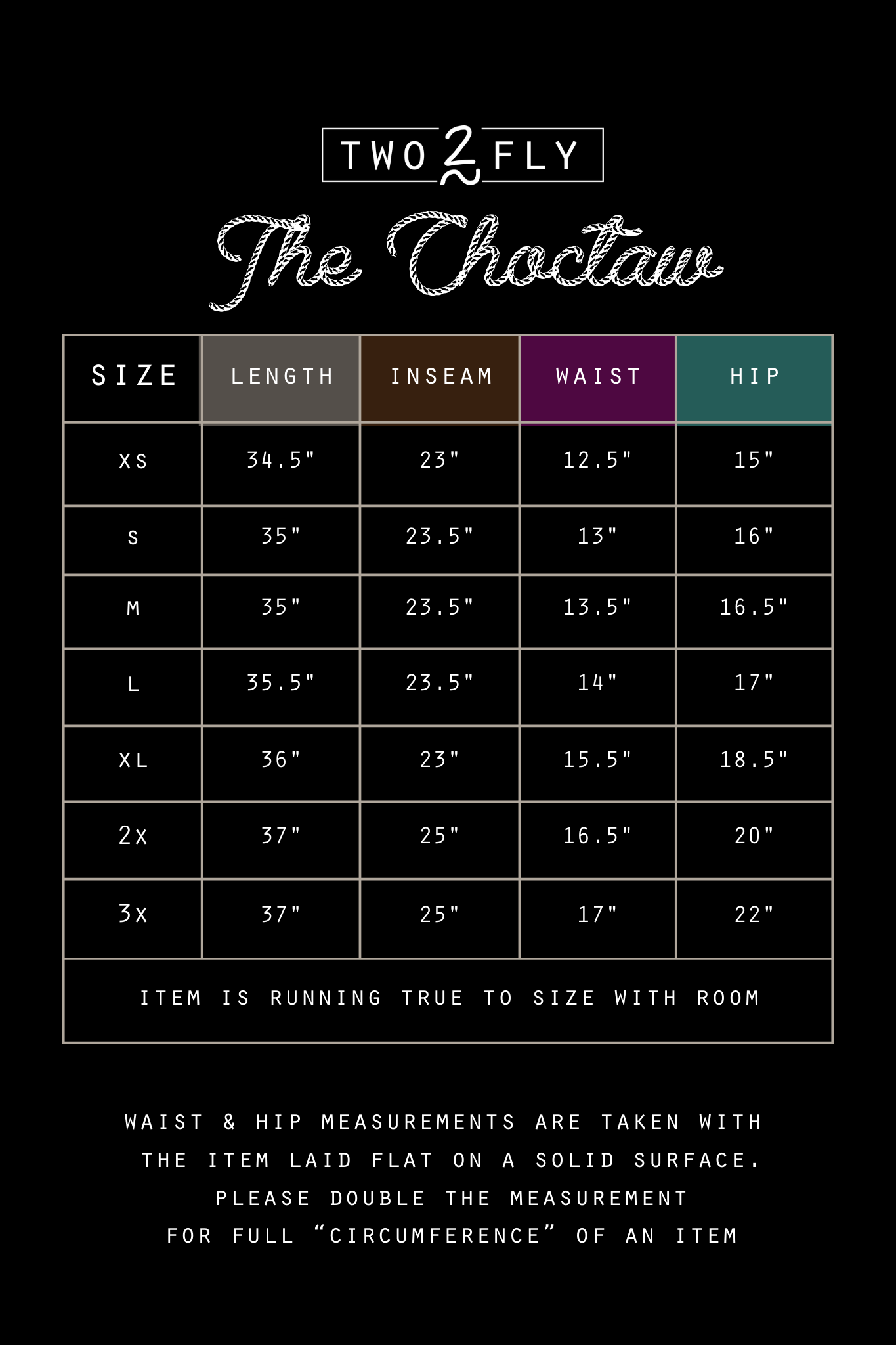 THE CHOCTAW [S & 3X ONLY]