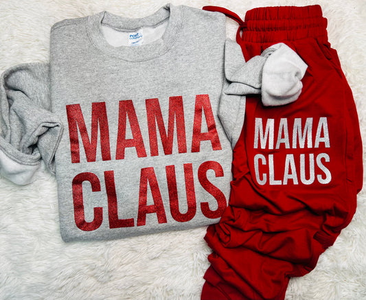 Mama Claus SWEATSHIRT - RTS Small Large 3XLarge